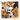 Skull Bandana Pumpkin Patchwork Design