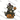 Witch Raccoon With Pumpkin Light Design