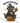Spooky And Feral Witch Raccoon Pumpkin Design