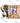 Spooky Raccoon Candy Corn Hat Dark Design