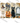 Halloween Icons Four Panel Light Design