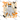 Lace Ghost Orange Bow Frame Back Design