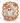 Cute Ghost Orange Bow Scalloped Frame Design