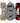 Boo Leopard Checkerboard Ghost Lettering Design