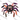 Patchwork Fabric Spider Design