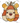 Patchwork Pumpkin With Round Ears Design