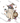Boujee Ghost With Leopard Bag Design