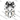 Ghost Duo With Bow And Stars Design