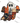 Patchwork Ghost With Haunted Scenes Design
