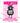 Wanted Black Sheep I Once Was Lost Pink Text Design
