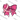 Coquette Pink Bow And Ribbon Design