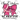 In October We Wear Pink Coquette Bow Black Text Design