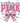 In October We Wear Pink Checkered Bow Black Script Design