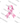 Watercolor Pink Ribbon With Heart Design