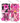 Pink Letters Halloween Collage Design