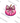 Pink Pumpkin With Leopard Bow And Ribbon Design