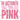 In October We Wear Pink Distressed Block Design