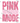 Pink Warrior Mode Distressed Block Design