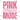 Pink Warrior Mode Distressed Block Design