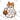 Candy Corn Ghost With Bow Design