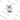 Simple Ghost Silhouette White Print Design