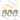 Trump Caricature Ghost Trio Outline Design