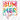 Summer Tie-Dye Rainbow Text Design